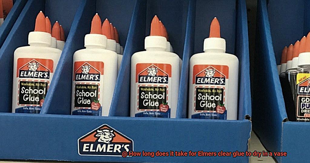 How long does it take for Elmers clear glue to dry in a vase-4