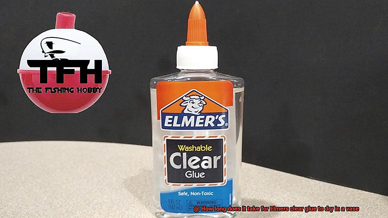 How long does it take for Elmers clear glue to dry in a vase-2