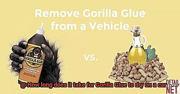 How long does it take for Gorilla Glue to dry on a car-3
