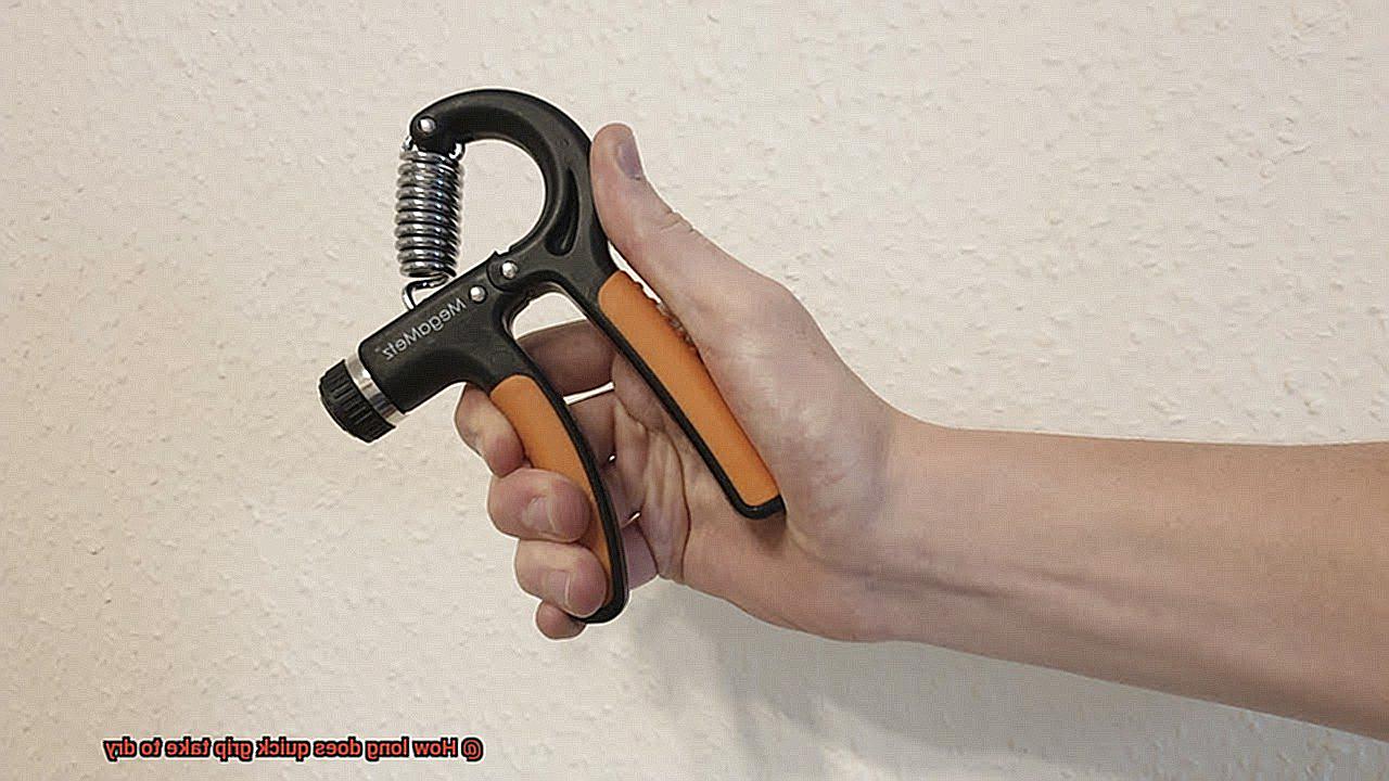 How long does quick grip take to dry-3