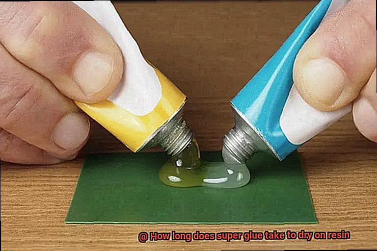 How long does super glue take to dry on resin-4