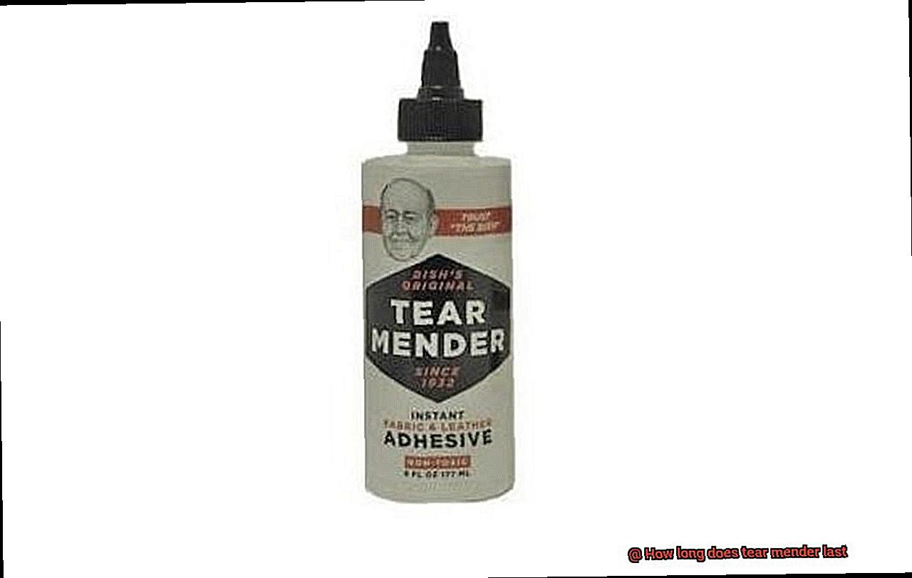 How long does tear mender last-5