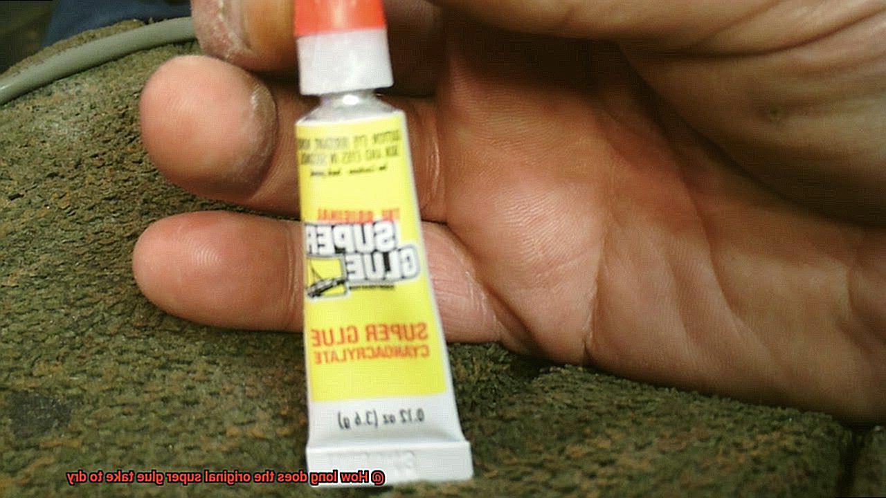 How long does the original super glue take to dry-2