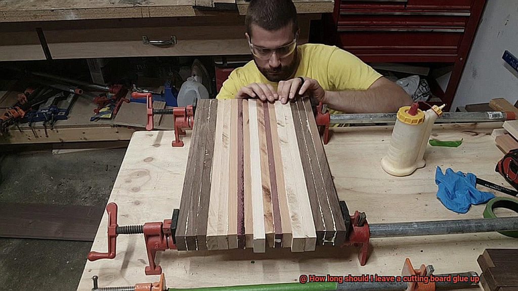 How long should I leave a cutting board glue up? Glue Things