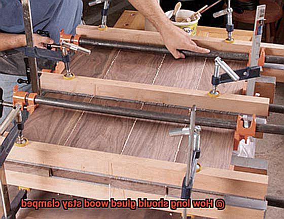 How long should glued wood stay clamped-3