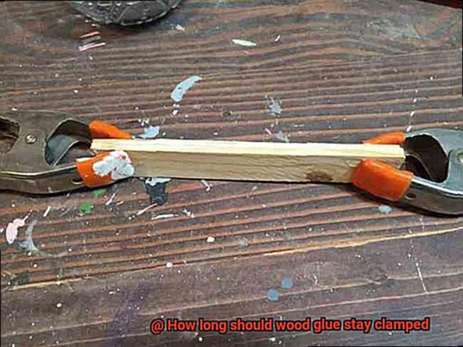 How long should wood glue stay clamped-2