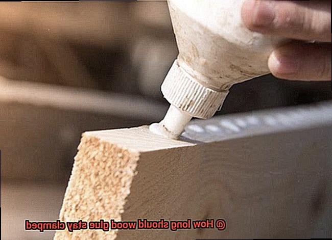 How long should wood glue stay clamped-4