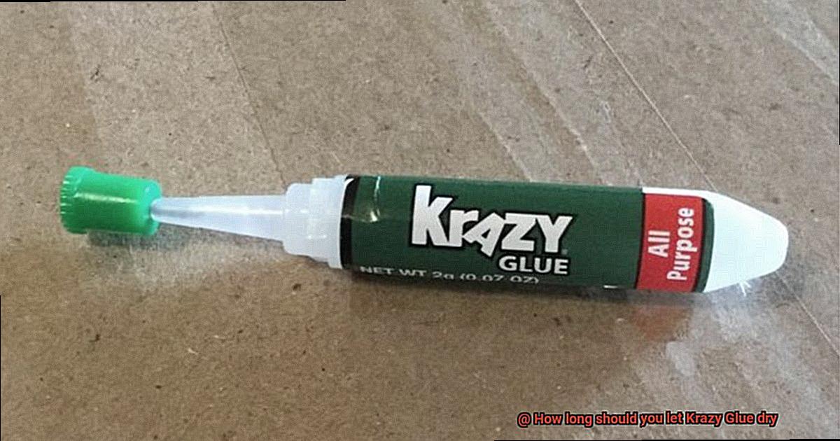 How long should you let Krazy Glue dry-2