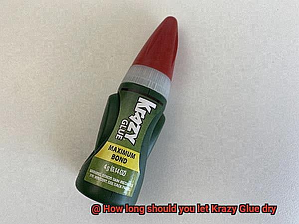 How long should you let Krazy Glue dry-4