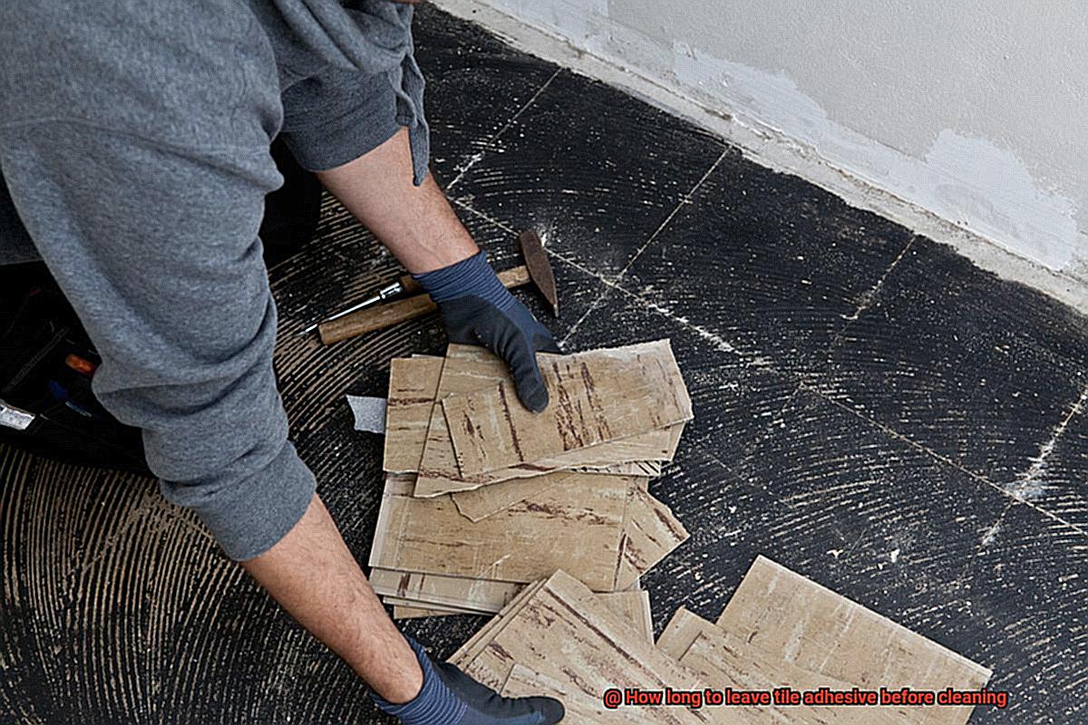 How long to leave tile adhesive before cleaning-2