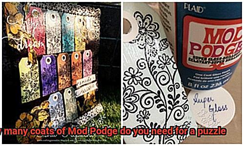 How many coats of Mod Podge do you need for a puzzle-3