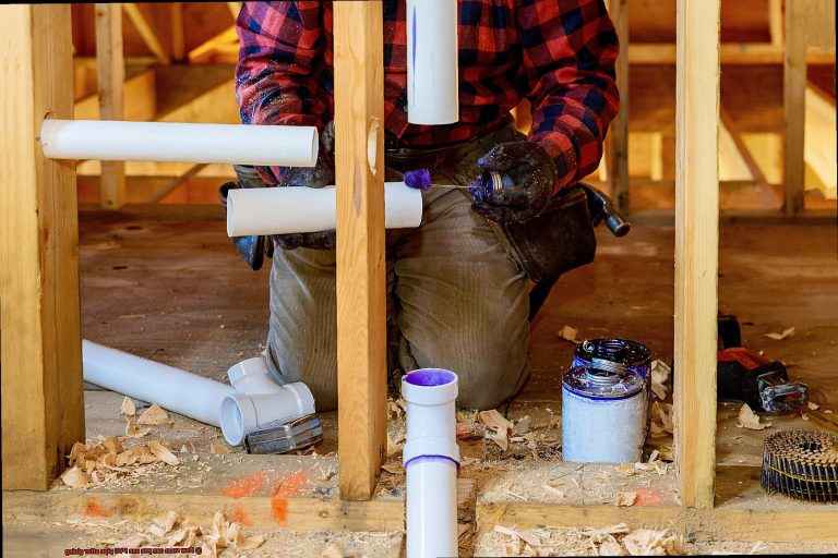 How soon can you use PVC pipe after gluing? Glue Things