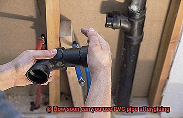 How soon can you use PVC pipe after gluing-3
