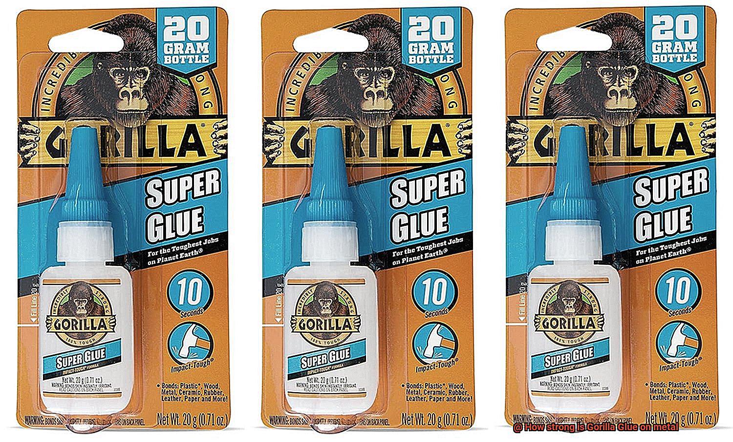 How strong is Gorilla Glue on metal-2