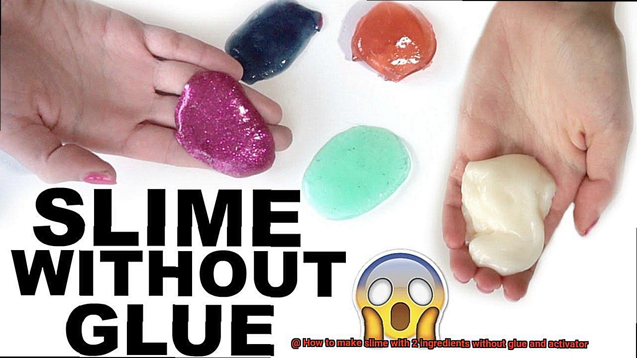 How to make slime with 2 ingredients without glue and activator-5