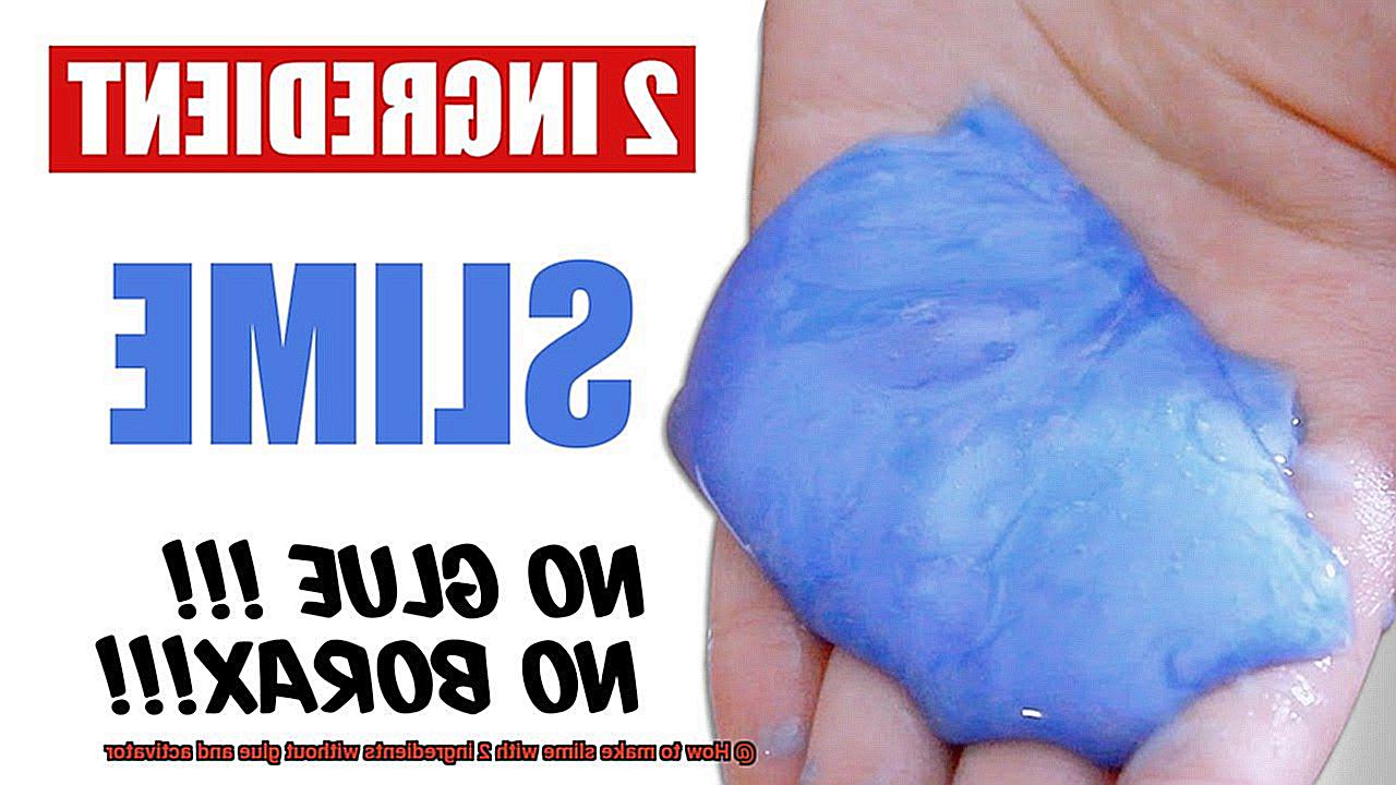 How to make slime with 2 ingredients without glue and activator-6