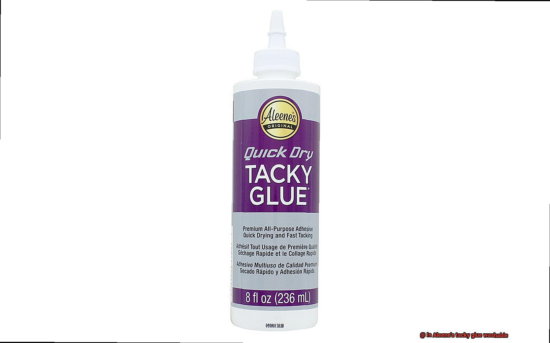 Is Aleene's tacky glue washable-3