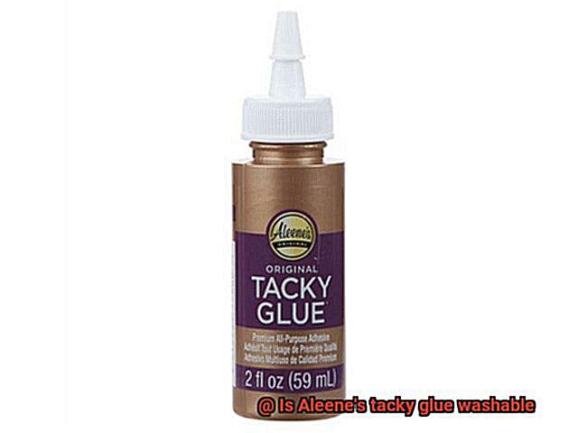 Is Aleene's tacky glue washable-4