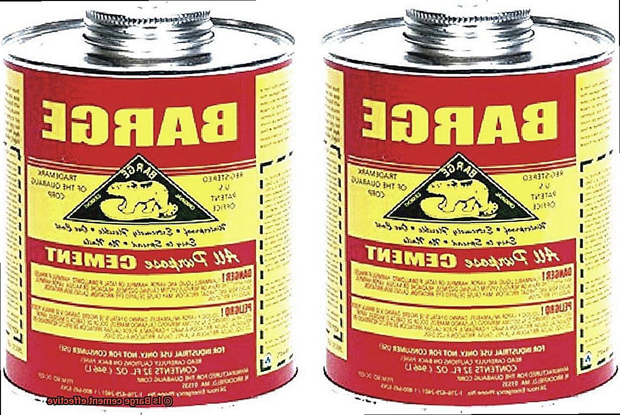 Is Barge cement effective-3