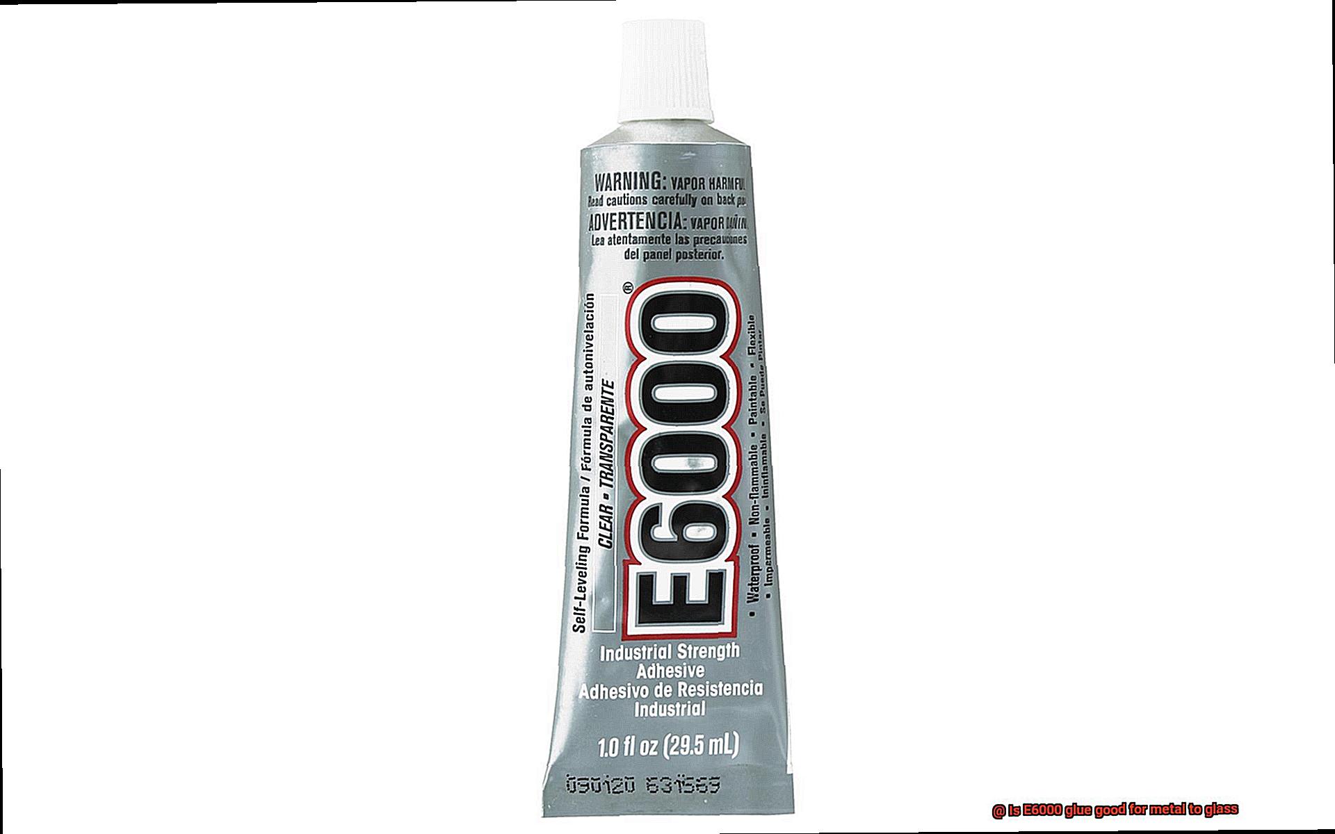 Is E6000 glue good for metal to glass-2