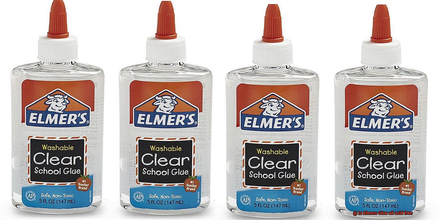 Is Elmers Glue all acid free? Glue Things