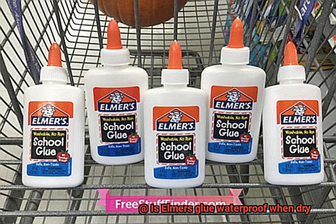 Is Elmers glue waterproof when dry-2