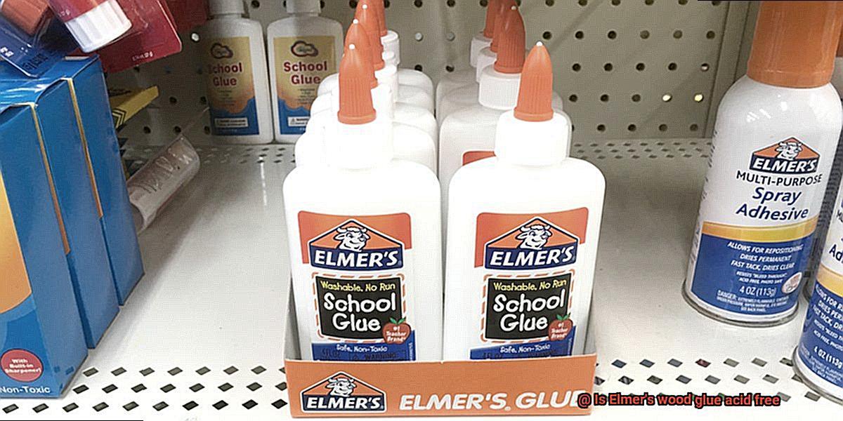 Is Elmer's wood glue acid free-2
