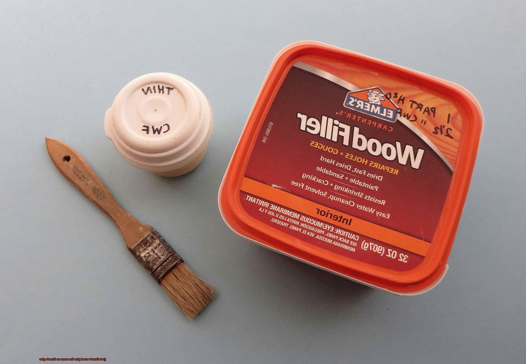 Is Elmer’s wood glue the same as Elmer’s glue? Glue Things
