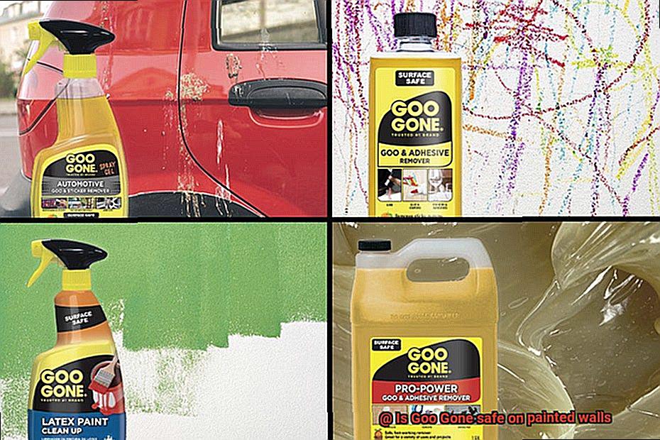 Is Goo Gone safe on painted walls-6