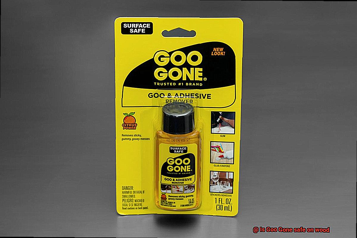 Is Goo Gone safe on wood-4