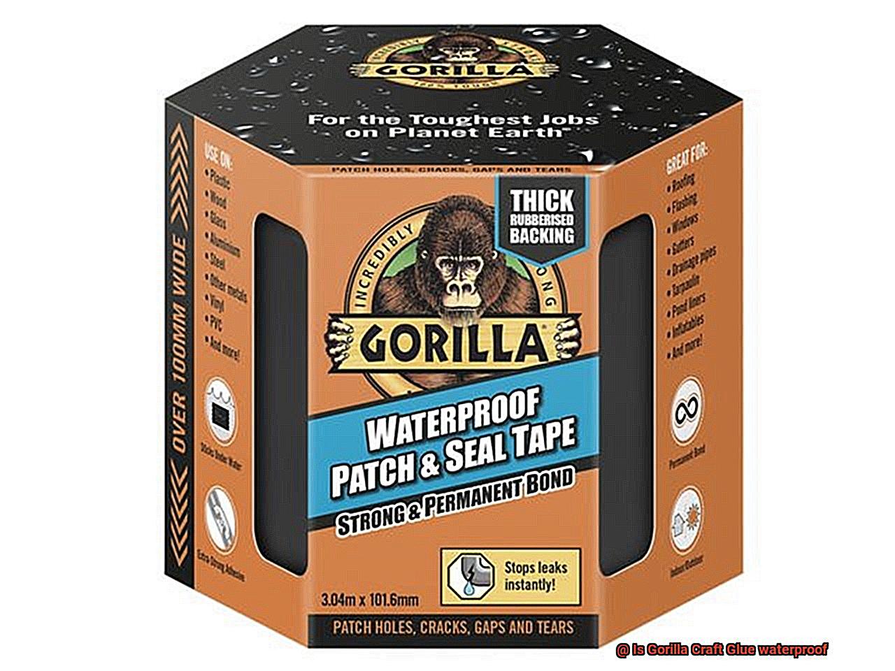 Is Gorilla Craft Glue waterproof-4