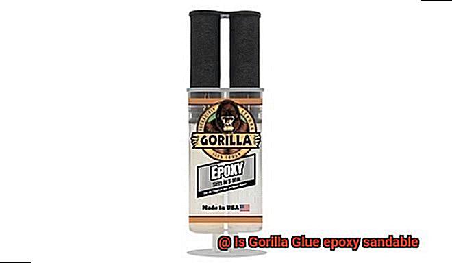 Is Gorilla Glue epoxy sandable-2