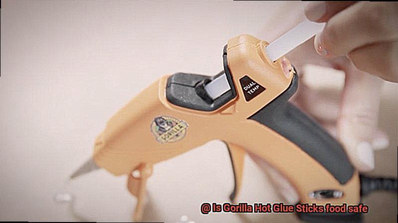 Is Gorilla Hot Glue Sticks food safe-5