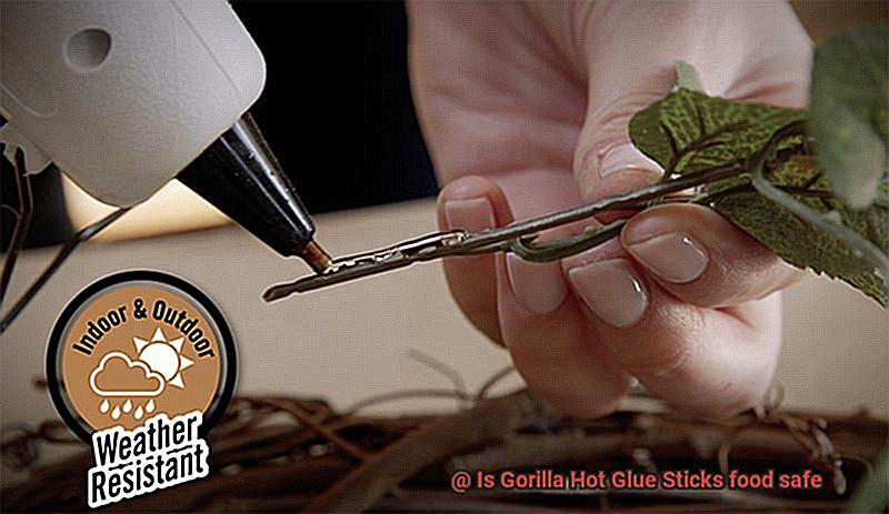 Is Gorilla Hot Glue Sticks food safe-4