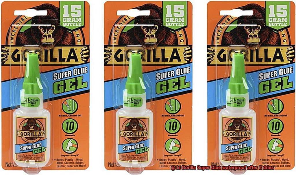 Is Gorilla Super Glue waterproof after it dries? Glue Things
