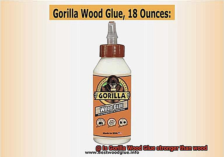 Is Gorilla Wood Glue stronger than wood-5