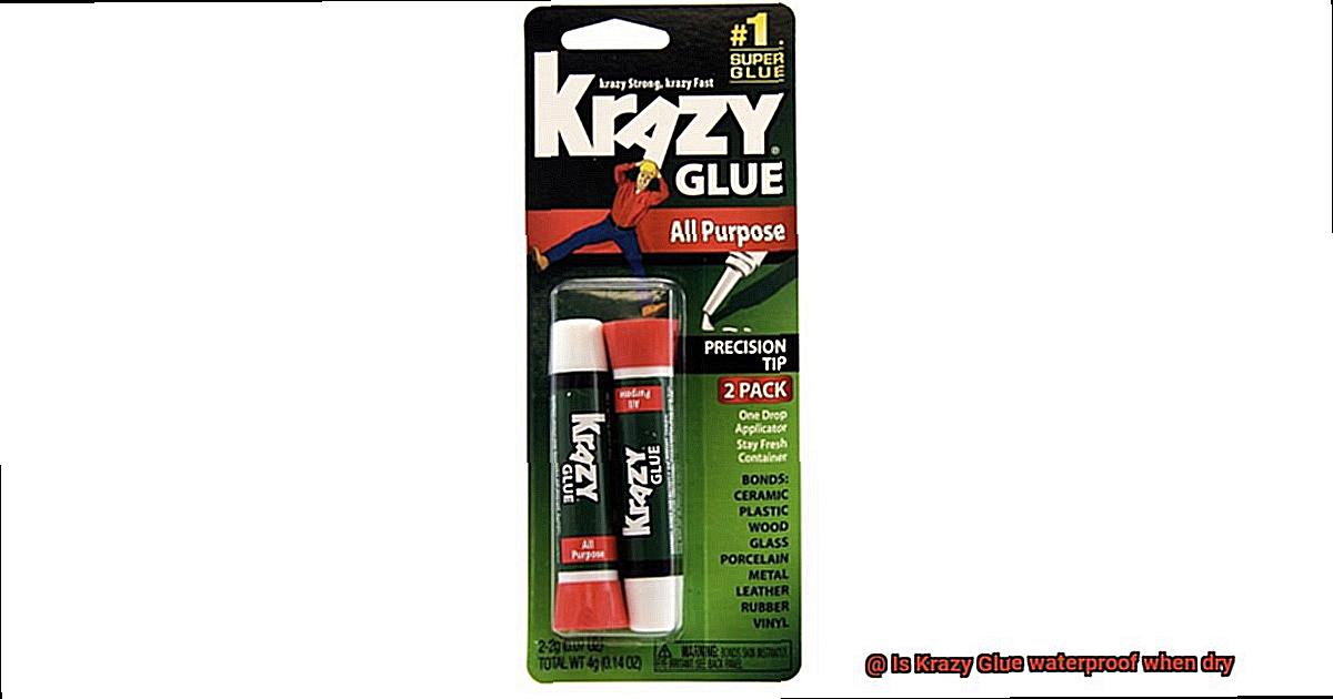 Is Krazy Glue waterproof when dry-5