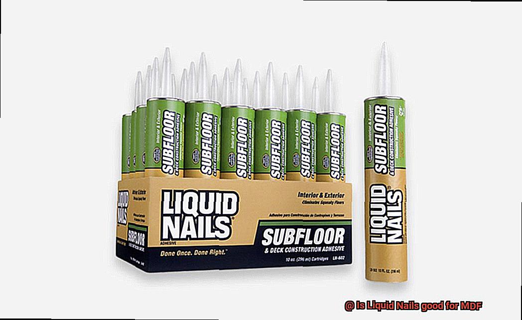 Is Liquid Nails good for MDF-2