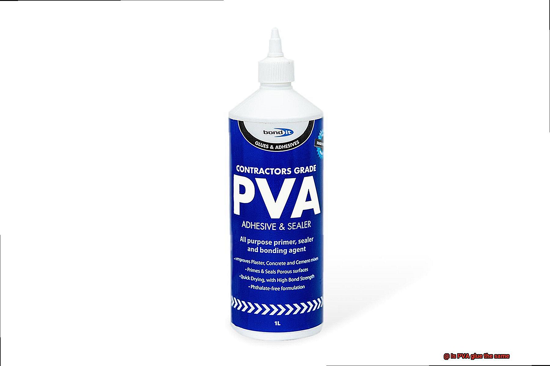 Is PVA glue the same-2