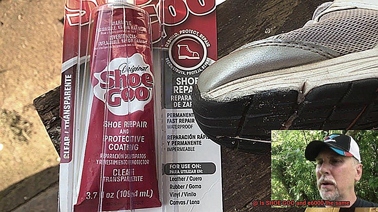 Is SHOE GOO and e6000 the same-3