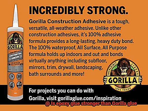 Is epoxy glue stronger than Gorilla glue-2