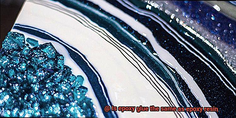 Is epoxy glue the same as epoxy resin-2