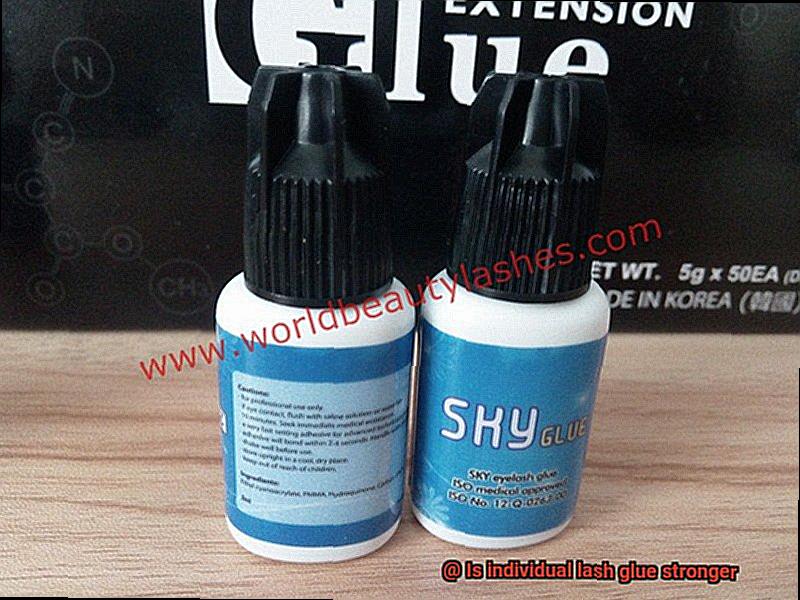 Is individual lash glue stronger-4