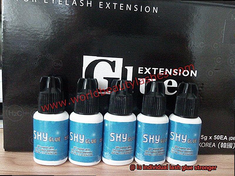 Is individual lash glue stronger-2