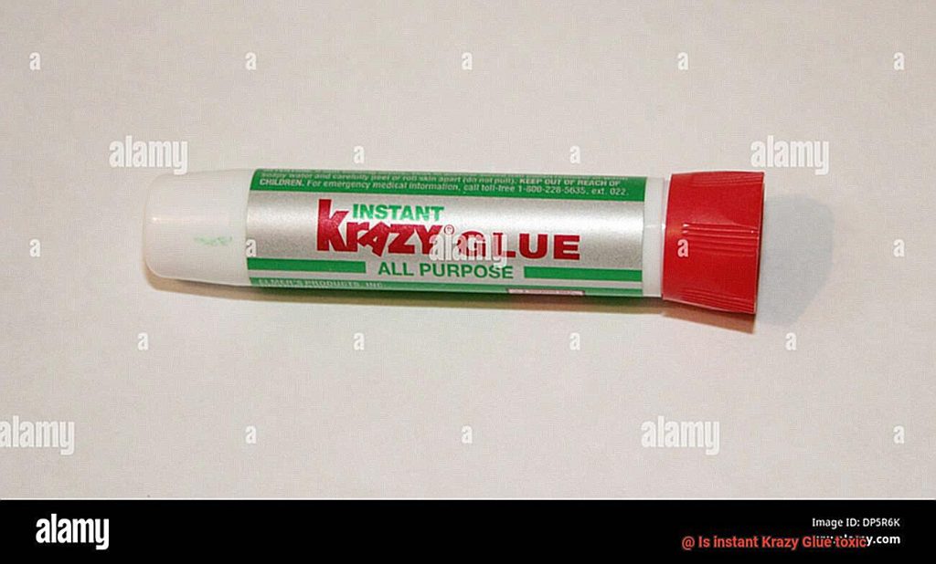 Is instant Krazy Glue toxic? Glue Things