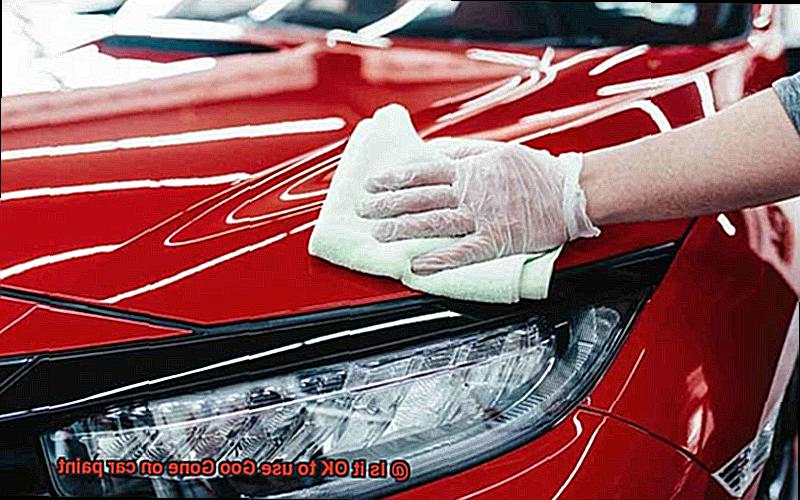 Is it OK to use Goo Gone on car paint-2