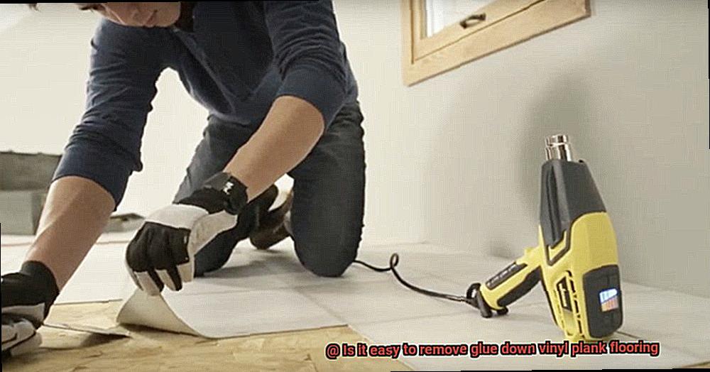 Is it easy to remove glue down vinyl plank flooring-6