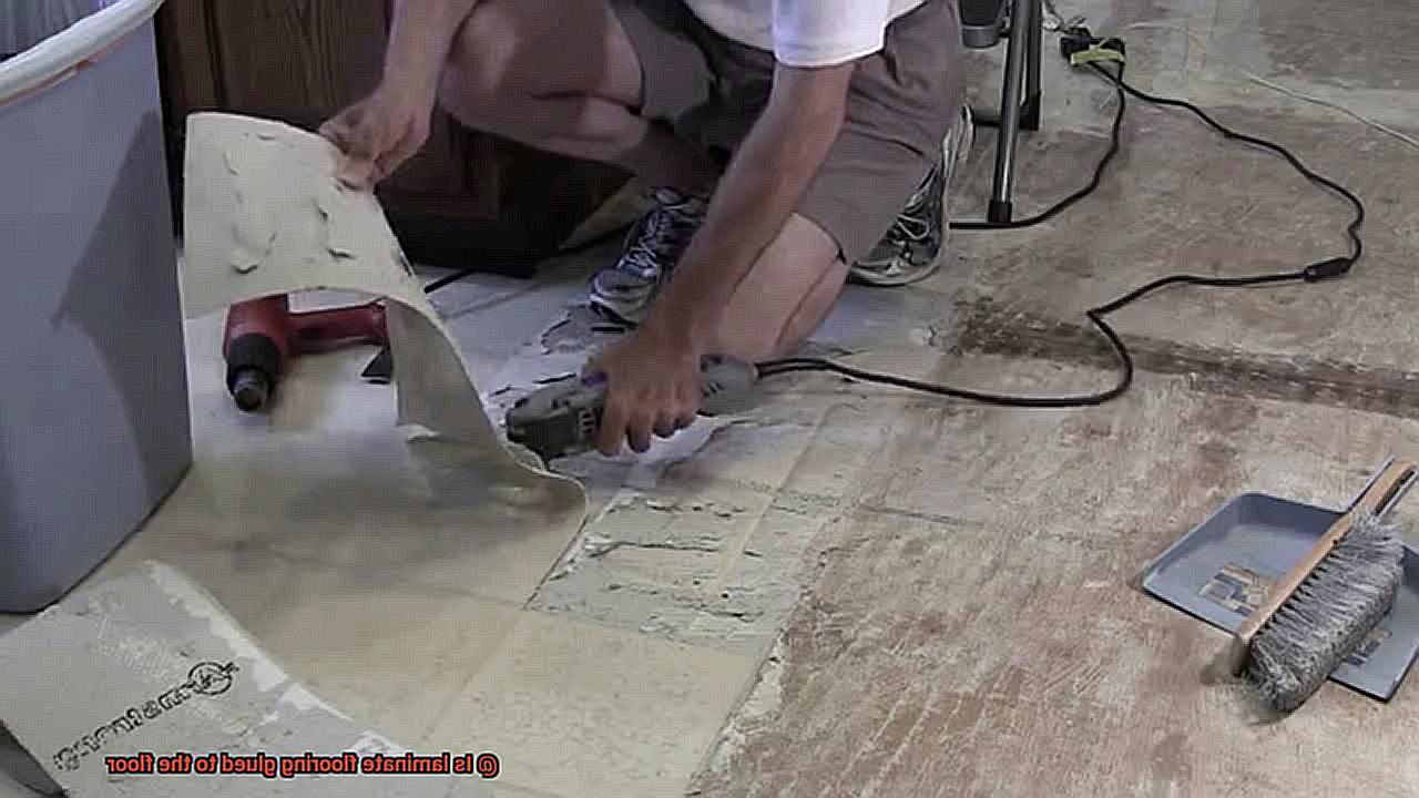 Is laminate flooring glued to the floor-3