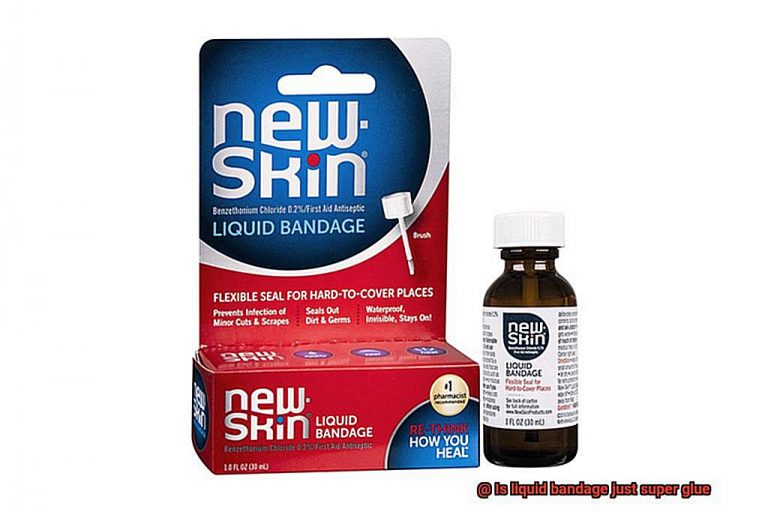 Is liquid bandage just super glue? Glue Things