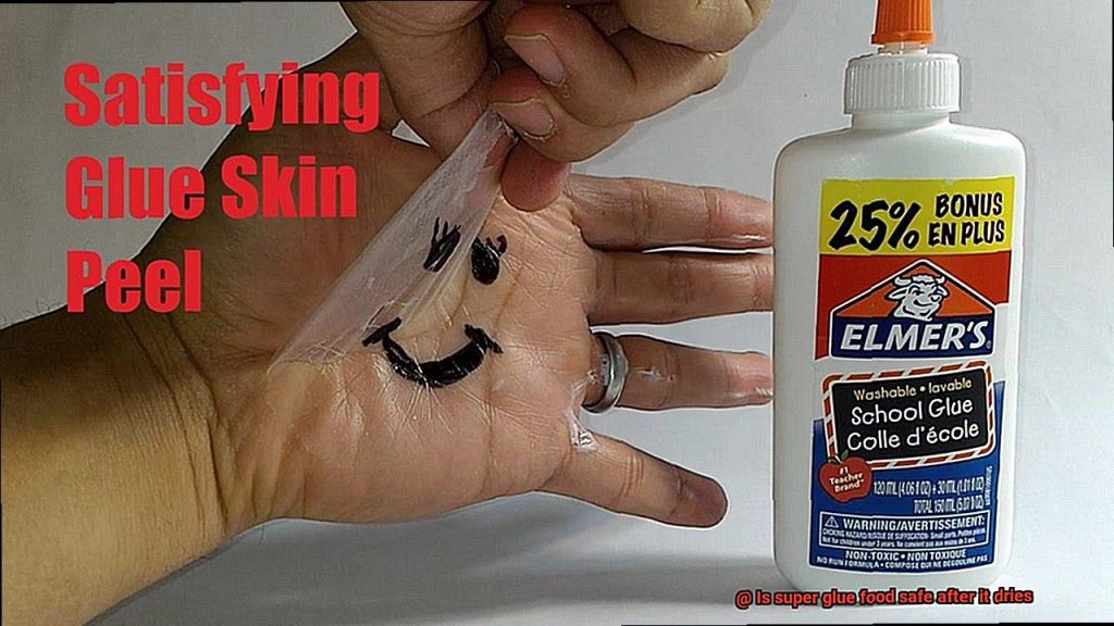 Is super glue food safe after it dries? Glue Things